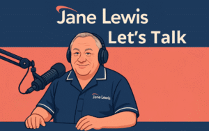 Image depicting Jane Lewis Let's Talk - Stress Awareness Month