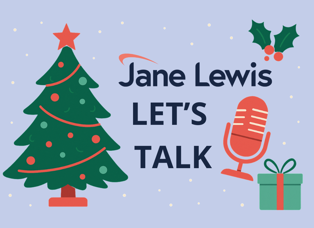 Image depicting Jane Lewis Podcast: Let's Talk Christmas
